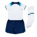 England Replika Babykläder Hemma matchkläder barn VM 2022 Korta ärmar (+ Korta byxor)